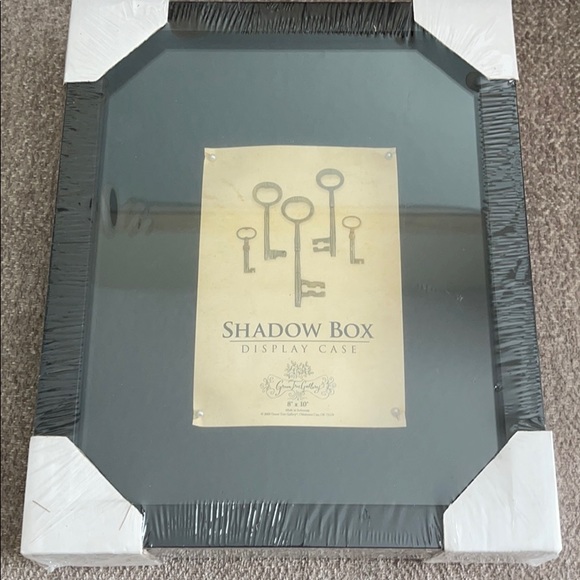 Black 8x10 shadow box